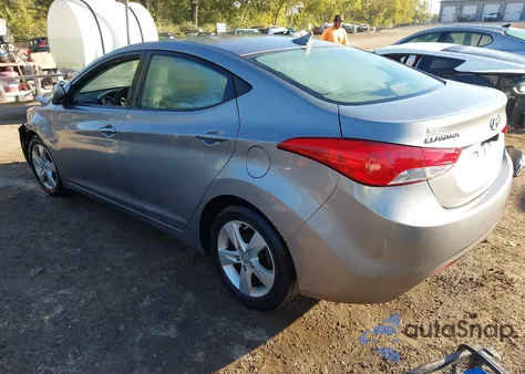 2012 Hyundai Elantra Gls (Ulsan Plant) из США, поврежденный, VIN KMHDH4AE0CU415727